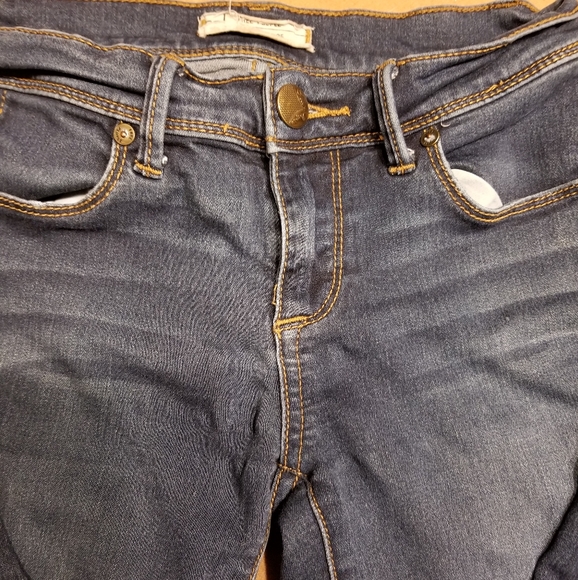 Free People stretch medium wash skinny jeans - Picture 5 of 5